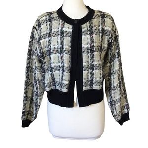 Vintage Ungaro Ter Wool Mohair Boucle Sweater Jacket